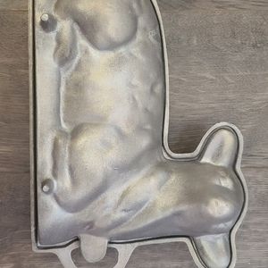 Easter lamb heavy aluminum 3D cake mold